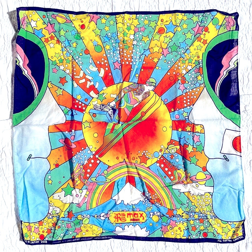 KAPITAL Psychadelic Ski Jump Bandana